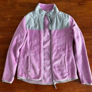 ‘Danskin Now’ pink and grey light zip up jacket.